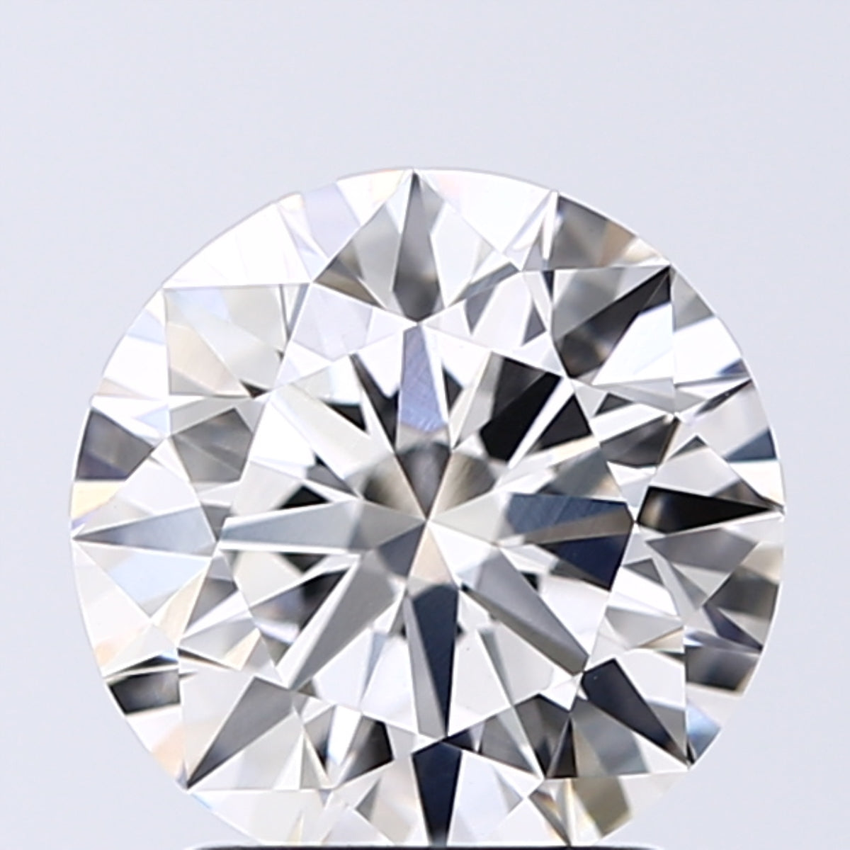 Lab-Grown 1.91 Carat Round Brilliant Diamond color G Clarity VVS2, precious stones, engagement diamonds