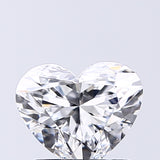 Lab-Grown 1.01 Carat Heart Shape Diamond color D Clarity VS2 With GIA Certificate, precious stones, engagement diamonds
