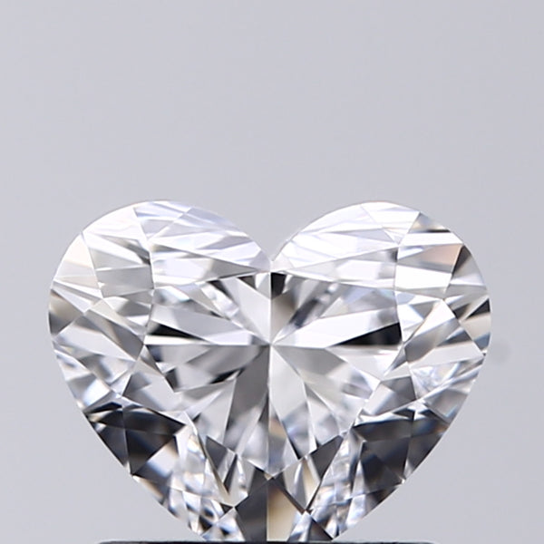 Lab-Grown 1.02 Carat Heart Shape Diamond color D Clarity VS1 With GIA Certificate, precious stones, engagement diamonds