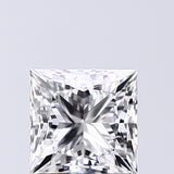 Lab-Grown 1.02 Carat Princess Cut Diamond color D Clarity VVS1 With GIA Certificate, precious stones, engagement diamonds