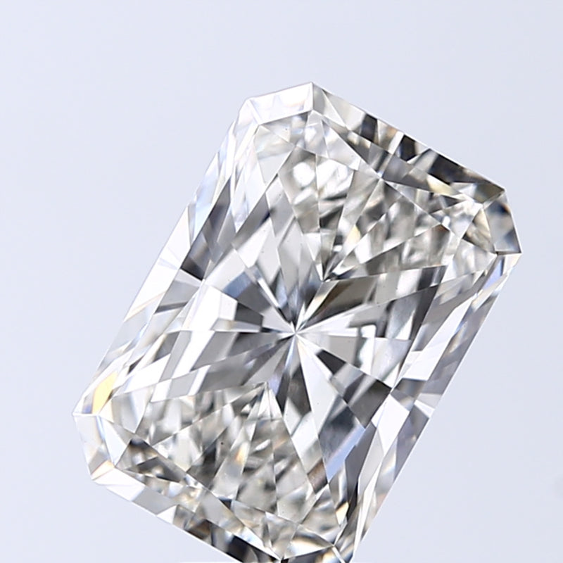 Lab-Grown 4.03 Carat Radiant Cut Diamond color H Clarity VS1, precious stones, engagement diamonds