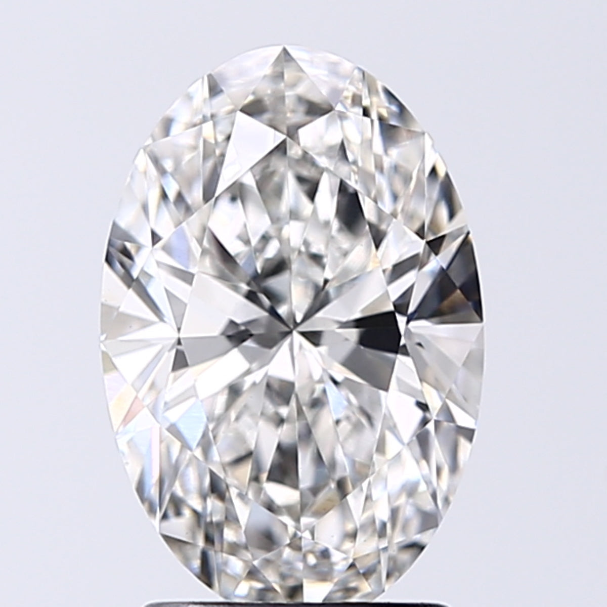 Lab-Grown 1.90 Carat Oval Shape Diamond color G Clarity VS1, precious stones, engagement diamonds