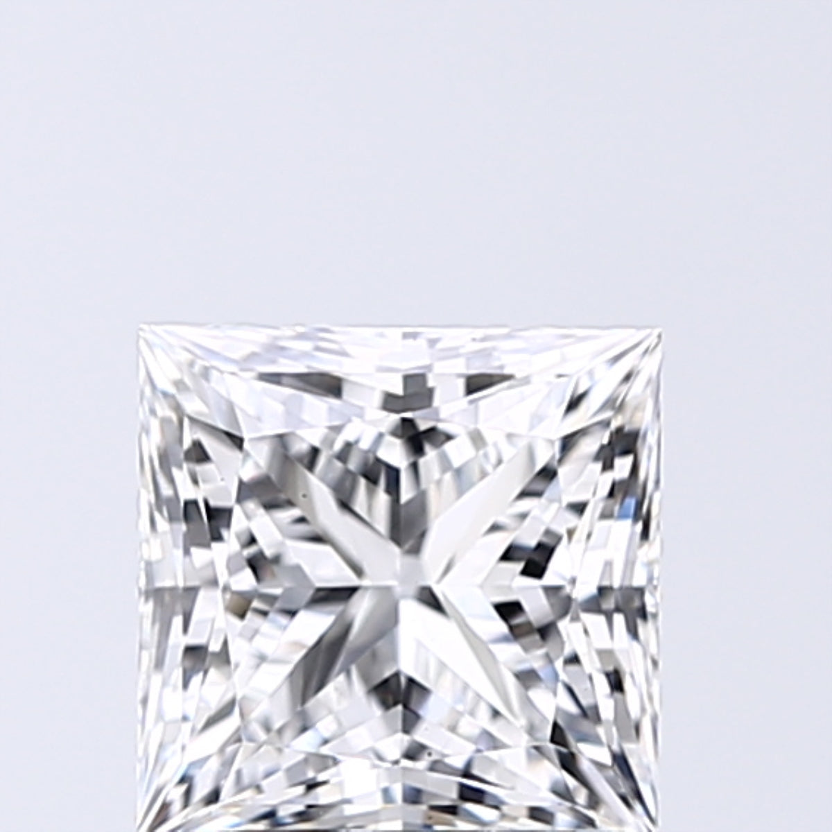 Lab-Grown 1.51 Carat Princess Cut Diamond color E Clarity VS1 With GIA Certificate, precious stones, engagement diamonds