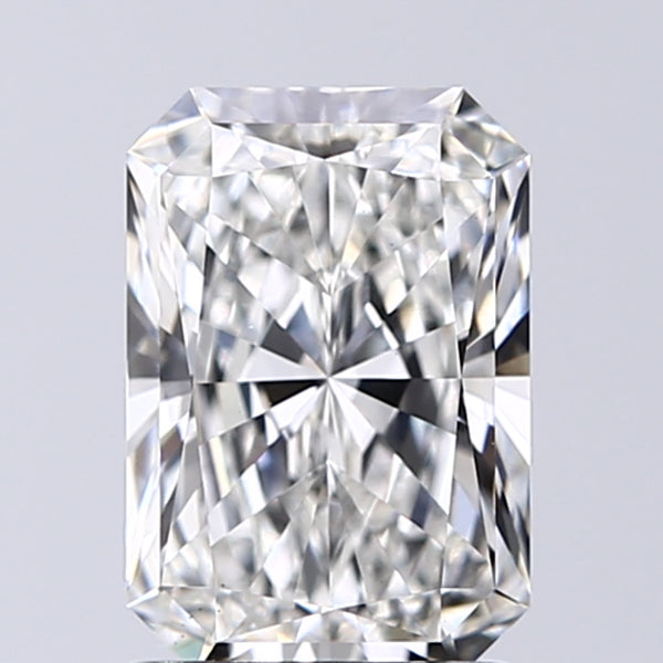 Lab-Grown 1.50 Carat Radiant Cut Diamond color G Clarity VS1 With GIA Certificate, precious stones, engagement diamonds