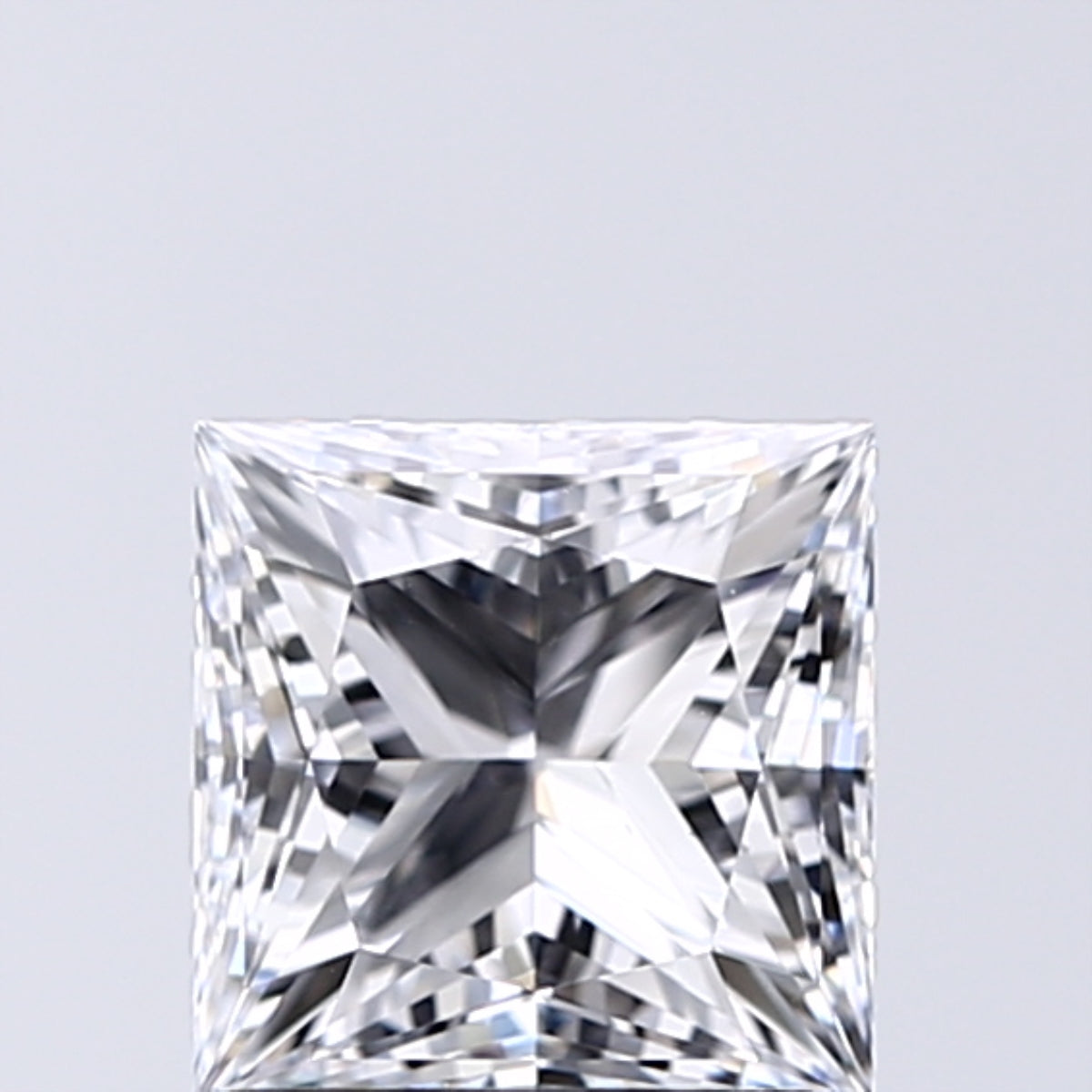 Lab-Grown 1.01 Carat Princess Cut Diamond color D Clarity VVS2 With GIA Certificate, precious stones, engagement diamonds