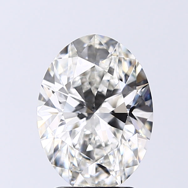 Lab-Grown 2.70 Carat Oval Shape Diamond color G Clarity VS1 With GIA Certificate, precious stones, engagement diamonds