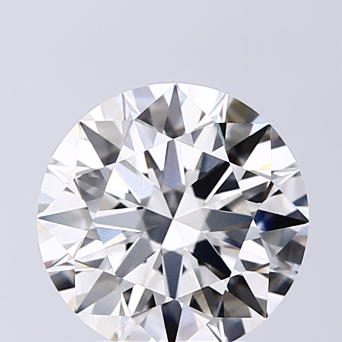 Lab-Grown 2.62 Carat Round Brilliant Diamond color F Clarity VS1 With GIA Certificate, precious stones, engagement diamonds