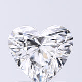 Lab-Grown 1.01 Carat Heart Shape Diamond color D Clarity VVS2 With GIA Certificate, precious stones, engagement diamonds