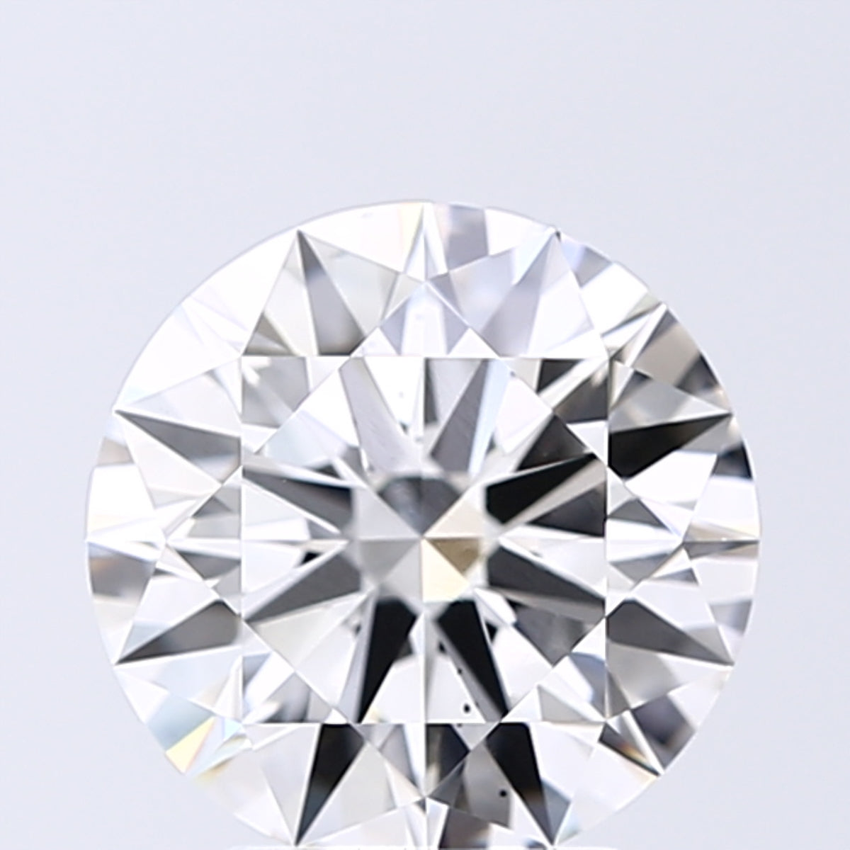Lab-Grown 2.75 Carat Round Brilliant Diamond color F Clarity SI1 With GIA Certificate, precious stones, engagement diamonds