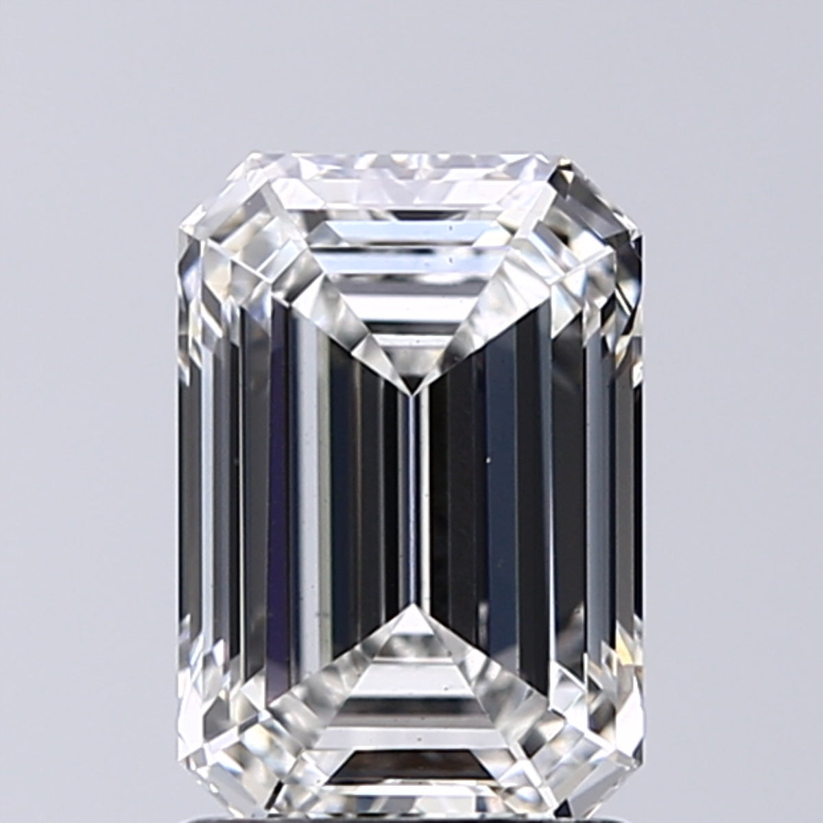 Lab-Grown 1.61 Carat Emerald Cut Diamond color F Clarity VS1 With GIA Certificate, precious stones, engagement diamonds
