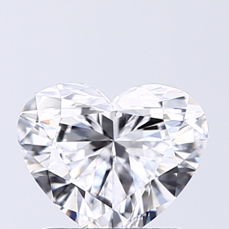 Lab-Grown 1.01 Carat Heart Shape Diamond color D Clarity VS2 With GIA Certificate, precious stones, engagement diamonds