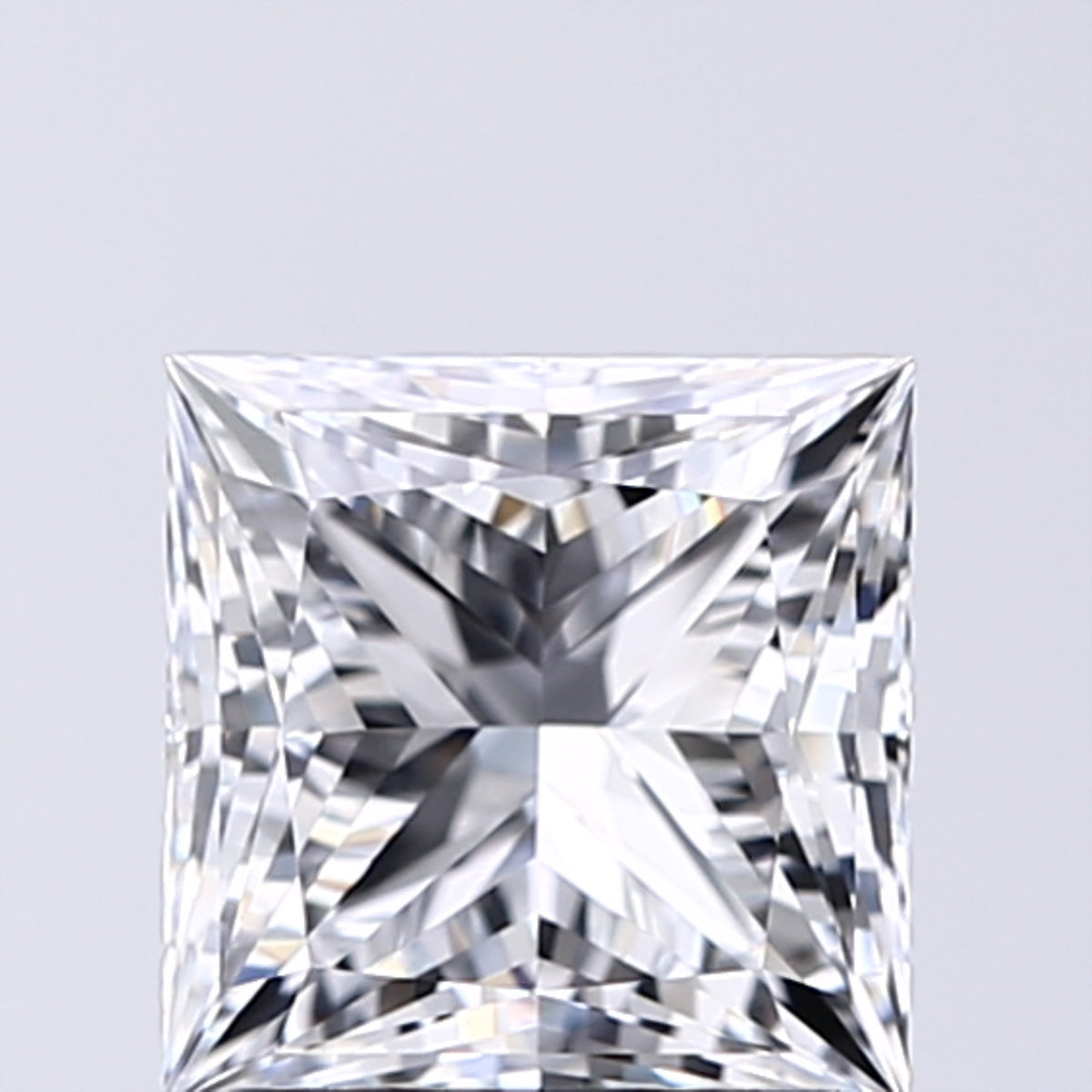 Lab-Grown 1.35 Carat Princess Cut Diamond color E Clarity VVS1 With GIA Certificate, precious stones, engagement diamonds