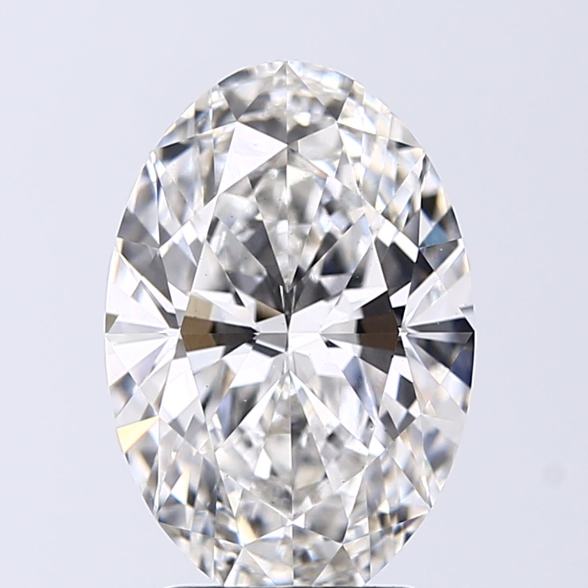 Lab-Grown 2.70 Carat Oval Shape Diamond color G Clarity VS1, precious stones, engagement diamonds