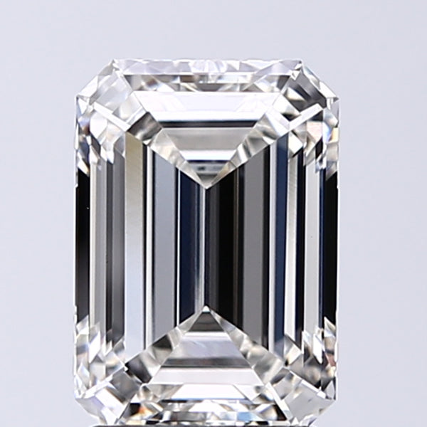Lab-Grown 2.14 Carat Emerald Cut Diamond color G Clarity VVS2, precious stones, engagement diamonds