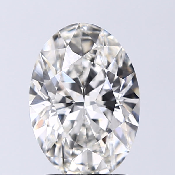 Lab-Grown 2.01 Carat Oval Shape Diamond color G Clarity VVS2 With GIA Certificate, precious stones, engagement diamonds