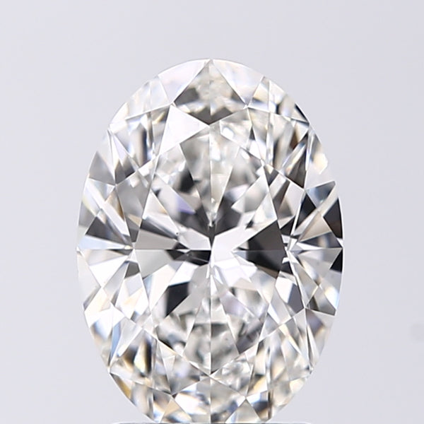 Lab-Grown 2.01 Carat Oval Shape Diamond color F Clarity VS1 With GIA Certificate, precious stones, engagement diamonds