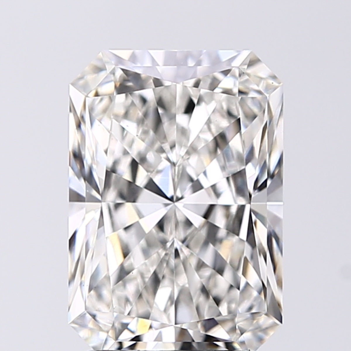 Lab-Grown 2.51 Carat Radiant Cut Diamond color G Clarity VS2 With GIA Certificate, precious stones, engagement diamonds