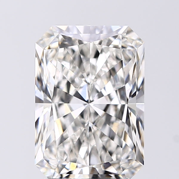 Lab-Grown 2.51 Carat Radiant Cut Diamond color G Clarity VS2 With GIA Certificate, precious stones, engagement diamonds