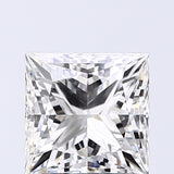 Lab-Grown 1.56 Carat Princess Cut Diamond color G Clarity VS1, precious stones, engagement diamonds