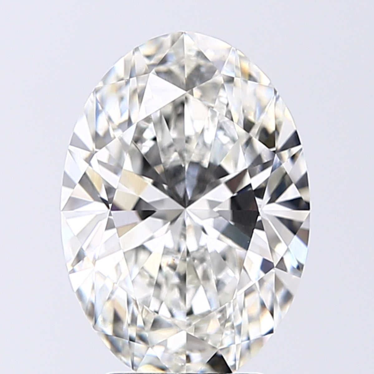 Lab-Grown 3.21 Carat Oval Shape Diamond color G Clarity VVS2, precious stones, engagement diamonds