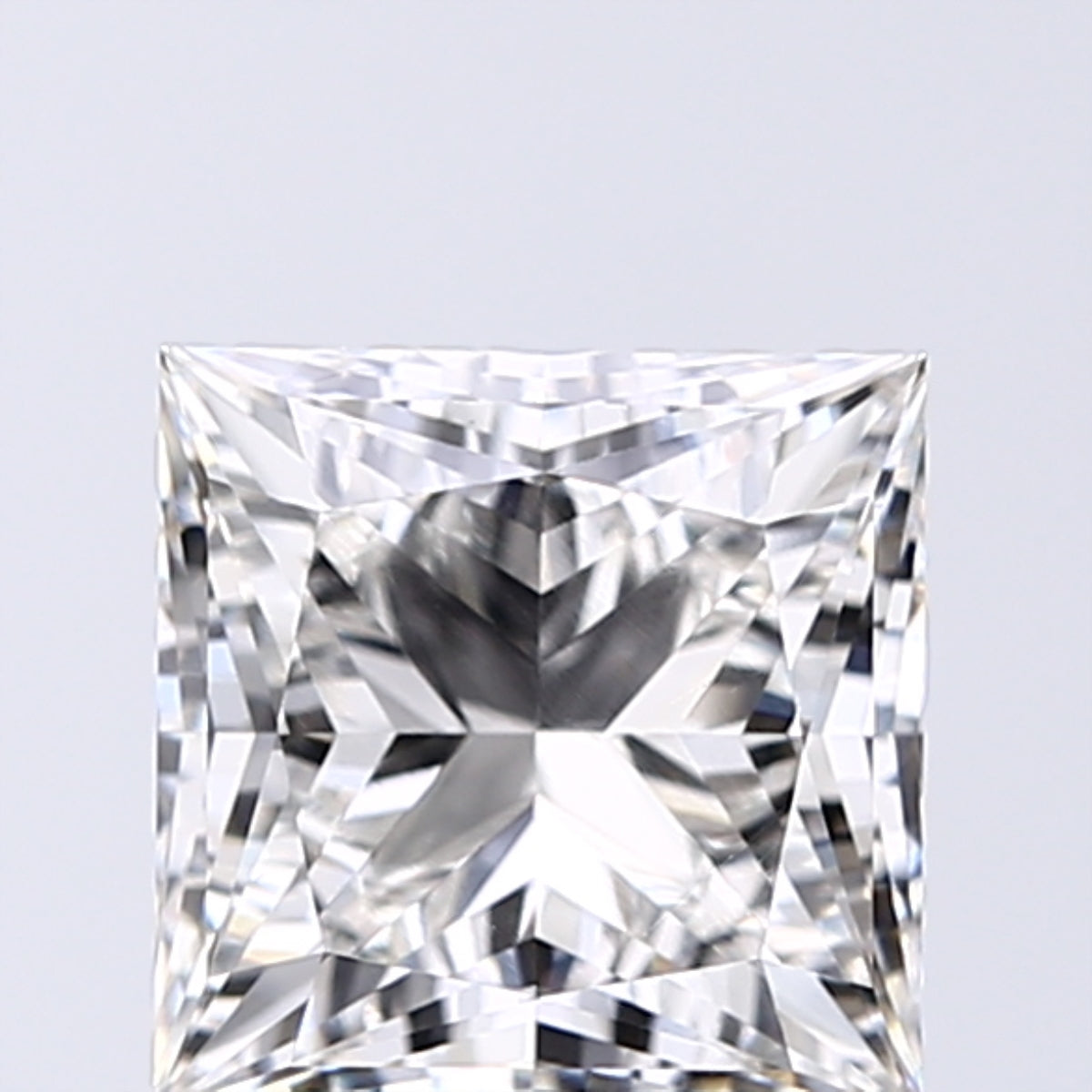 Lab-Grown 1.71 Carat Princess Cut Diamond color G Clarity VS1, precious stones, engagement diamonds