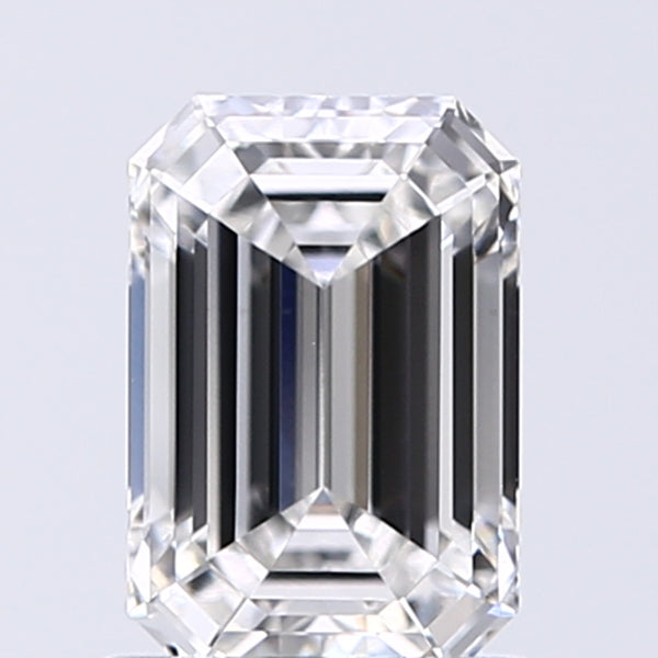 Lab-Grown 1.01 Carat Emerald Cut Diamond color F Clarity VS1 With GIA Certificate, precious stones, engagement diamonds