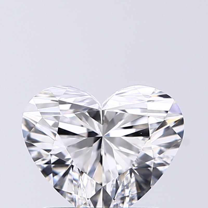 Lab-Grown 1.02 Carat Heart Shape Diamond color D Clarity VS1 With GIA Certificate, precious stones, engagement diamonds