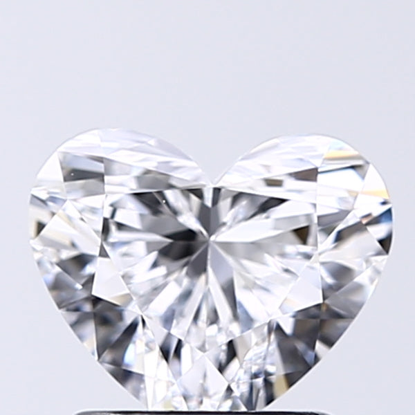Lab-Grown 1.22 Carat Heart Shape Diamond color D Clarity VVS1 With GIA Certificate, precious stones, engagement diamonds