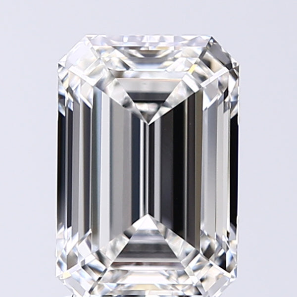 Lab-Grown 2.04 Carat Emerald Cut Diamond color G Clarity VS1, precious stones, engagement diamonds