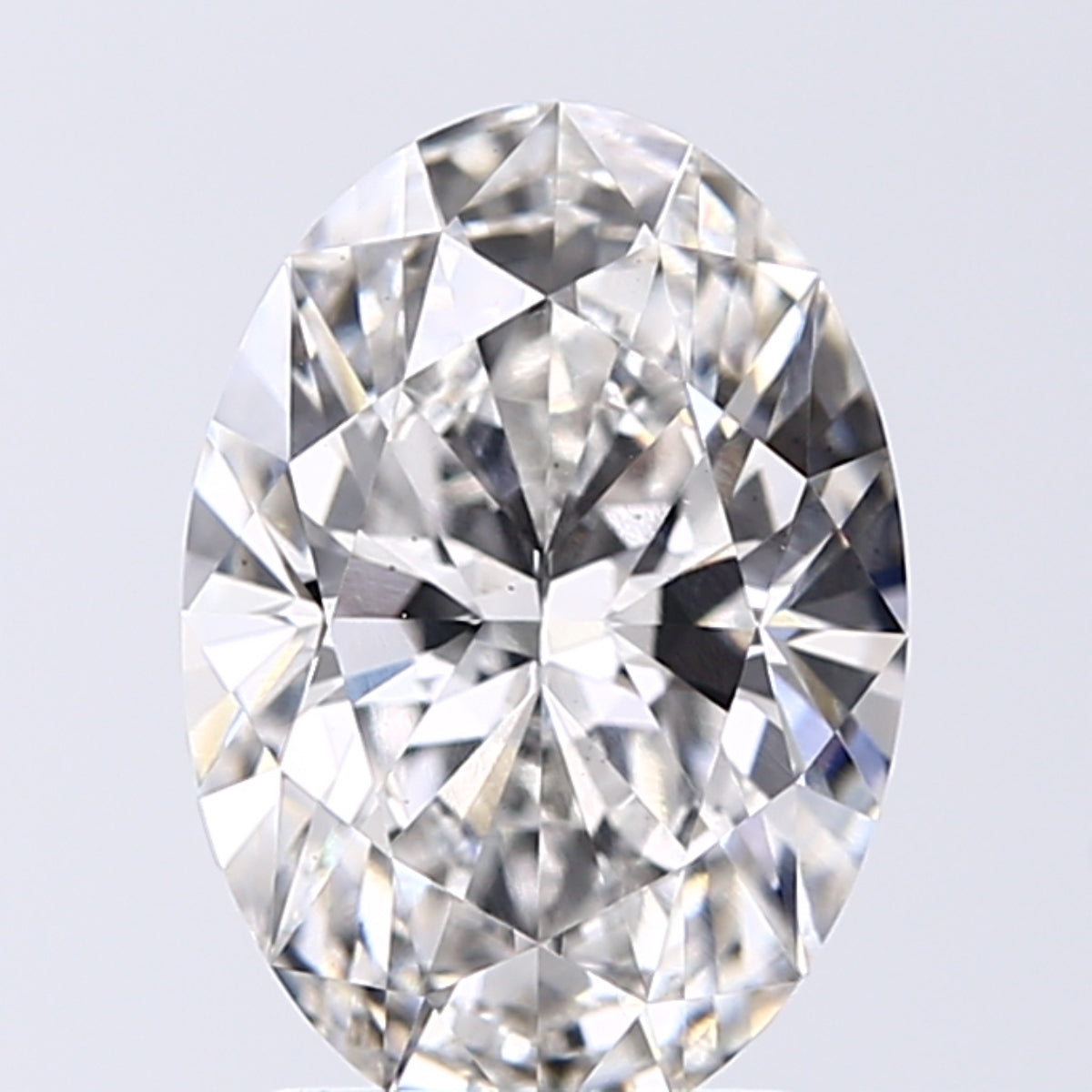 Lab-Grown 2.02 Carat Oval Shape Diamond color G Clarity VS2 With GIA Certificate, precious stones, engagement diamonds