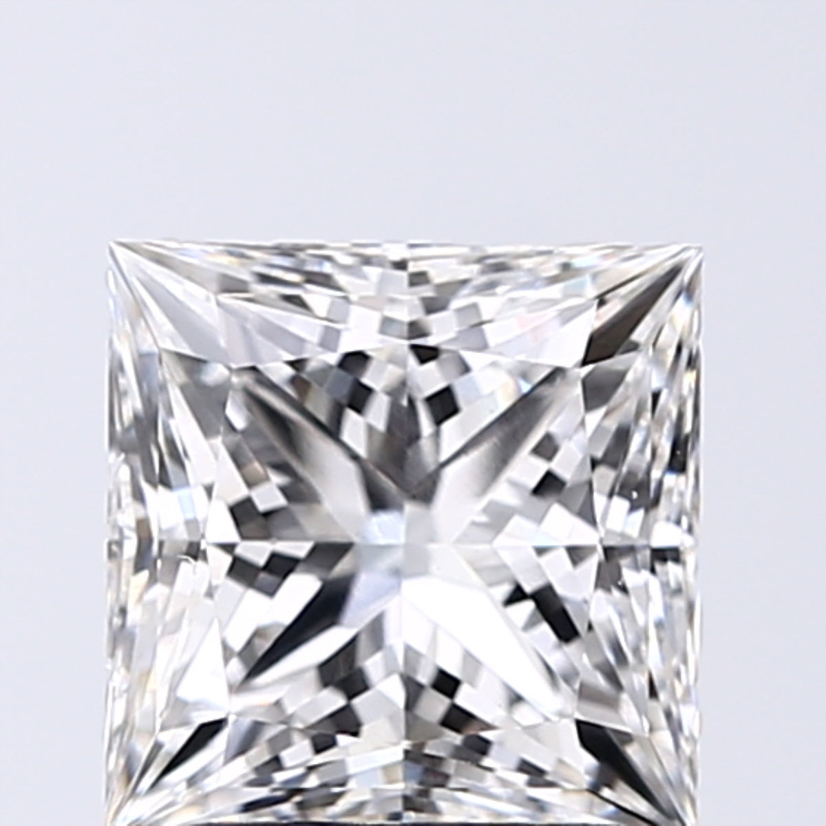 Lab-Grown 2.05 Carat Princess Cut Diamond color G Clarity VVS2, precious stones, engagement diamonds