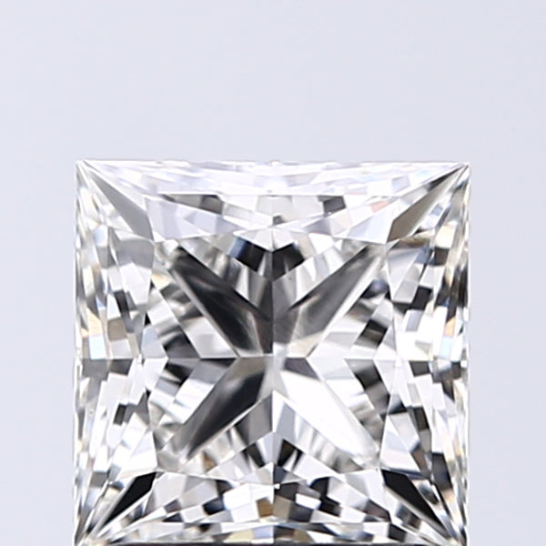 Lab-Grown 1.52 Carat Princess Cut Diamond color G Clarity VVS2, precious stones, engagement diamonds