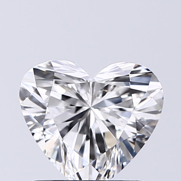 Lab-Grown 1.02 Carat Heart Shape Diamond color F Clarity VS1 With GIA Certificate, precious stones, engagement diamonds
