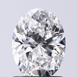 Lab-Grown 1.01 Carat Oval Shape Diamond color D Clarity VS1, precious stones, engagement diamonds