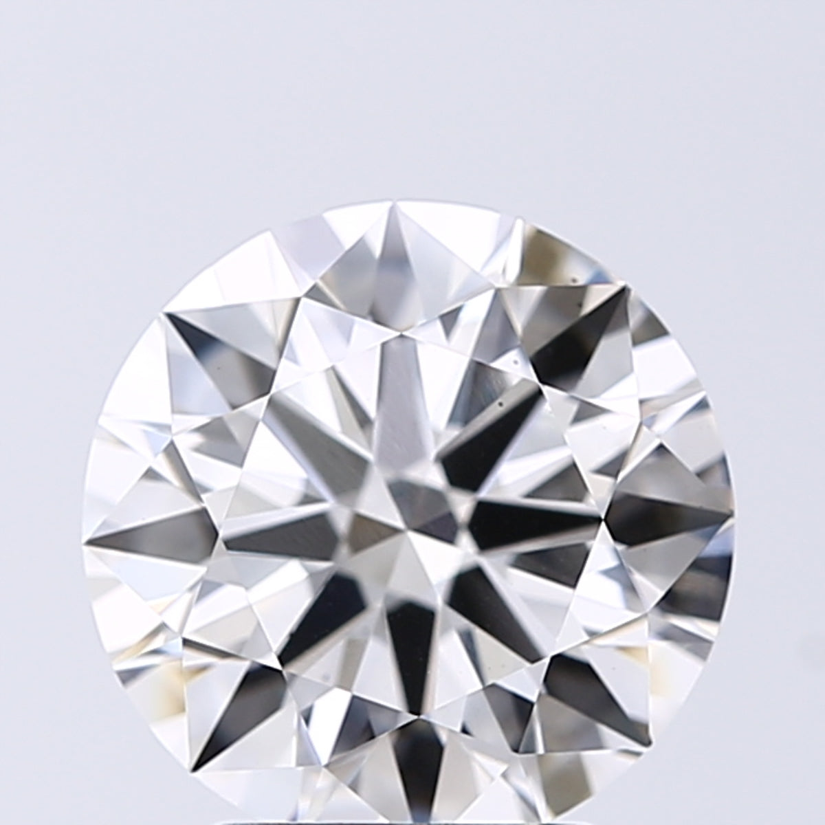 Lab-Grown 2.71 Carat Round Brilliant Diamond color G Clarity VS2, precious stones, engagement diamonds