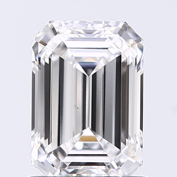 Lab-Grown 1.05 Carat Emerald Cut Diamond color D Clarity VS1 With GIA Certificate, precious stones, engagement diamonds