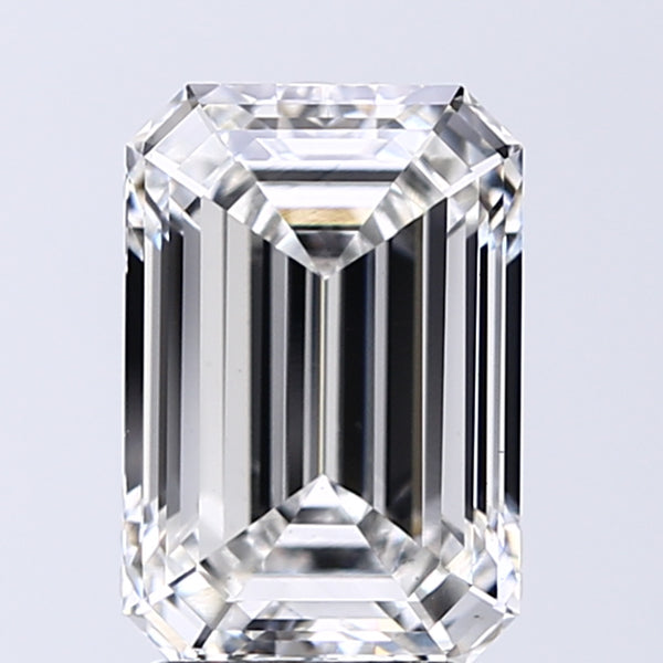 Lab-Grown 3.02 Carat Emerald Cut Diamond color G Clarity VS1, precious stones, engagement diamonds
