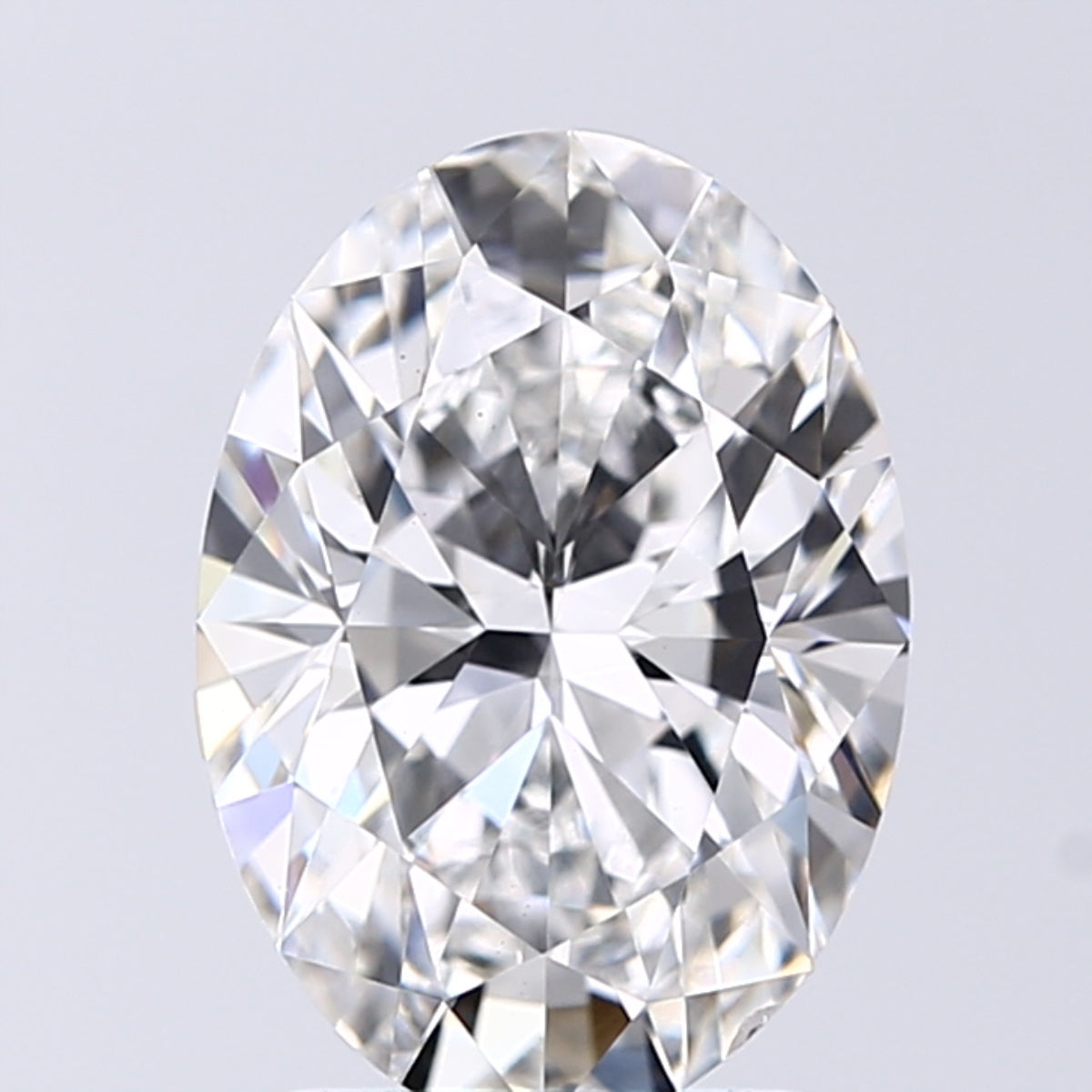 Lab-Grown 2.03 Carat Oval Shape Diamond color E Clarity SI1 With GIA Certificate, precious stones, engagement diamonds