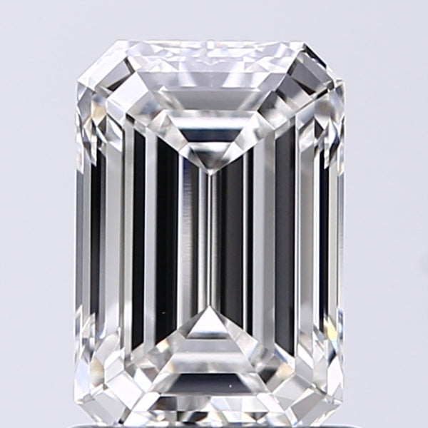 Lab-Grown 1.07 Carat Emerald Cut Diamond color F Clarity VS1 With GIA Certificate, precious stones, engagement diamonds