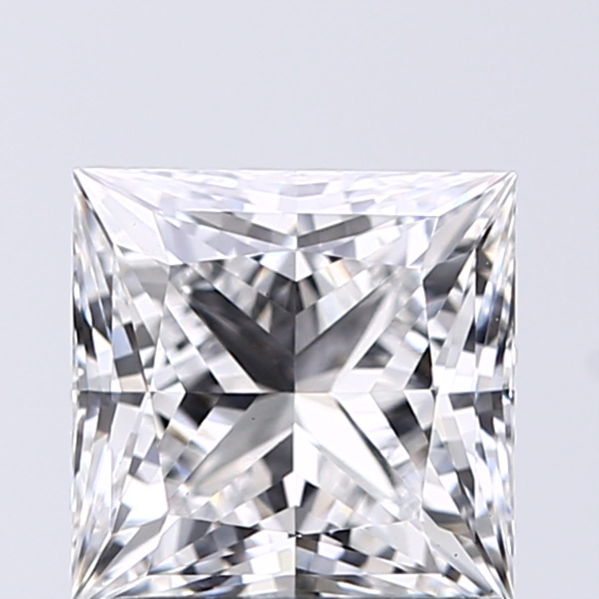 Lab-Grown 1.06 Carat Princess Cut Diamond color E Clarity VS1 With GIA Certificate, precious stones, engagement diamonds