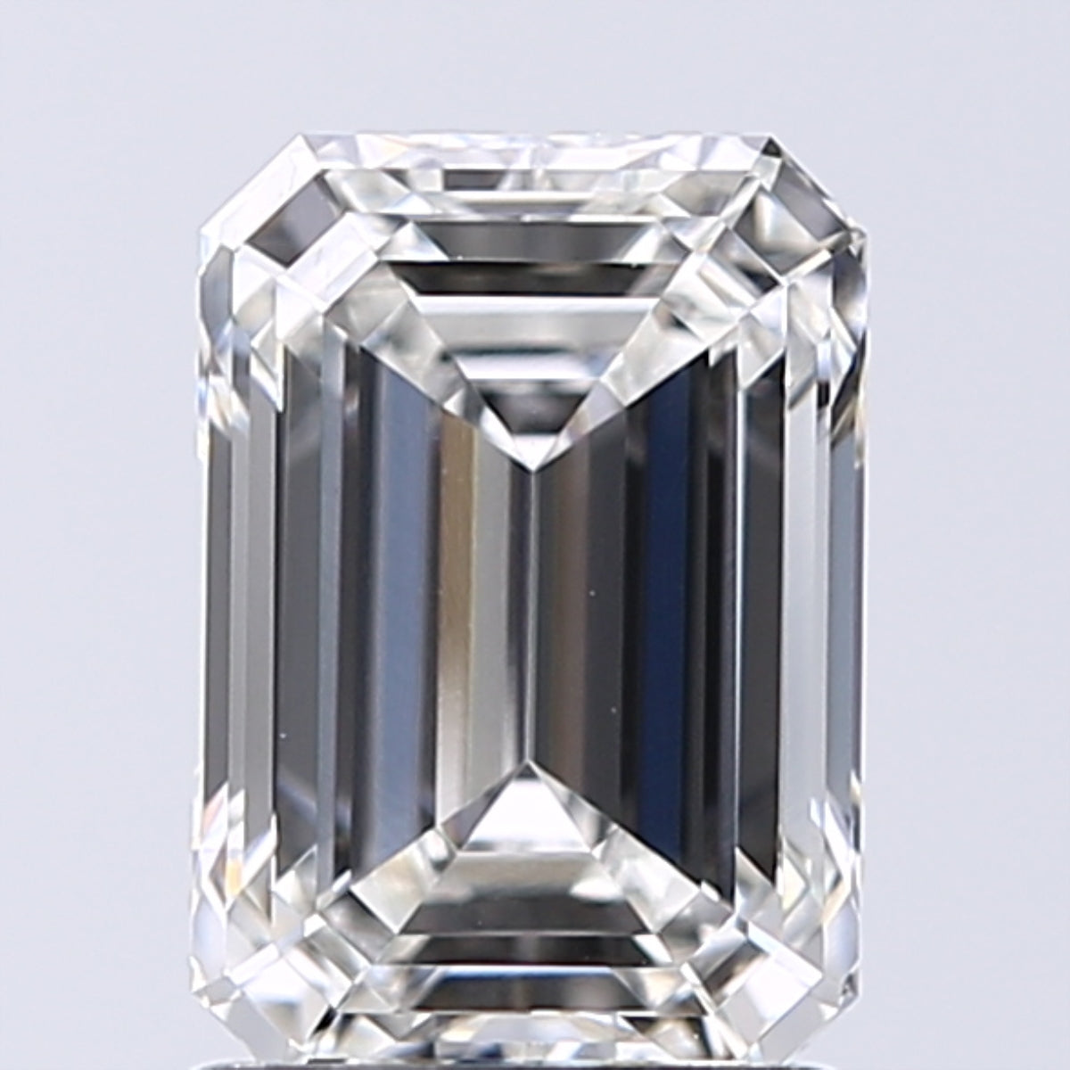 Lab-Grown 1.58 Carat Emerald Cut Diamond color G Clarity VVS2, precious stones, engagement diamonds