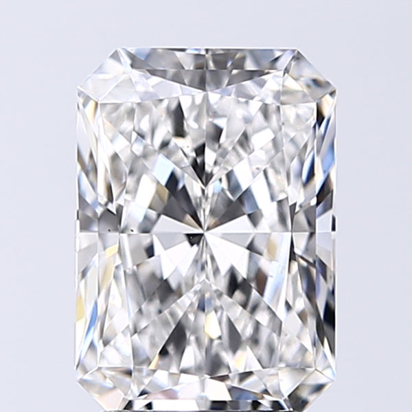 Lab-Grown 2.57 Carat Radiant Cut Diamond color F Clarity VS2 With GIA Certificate, precious stones, engagement diamonds