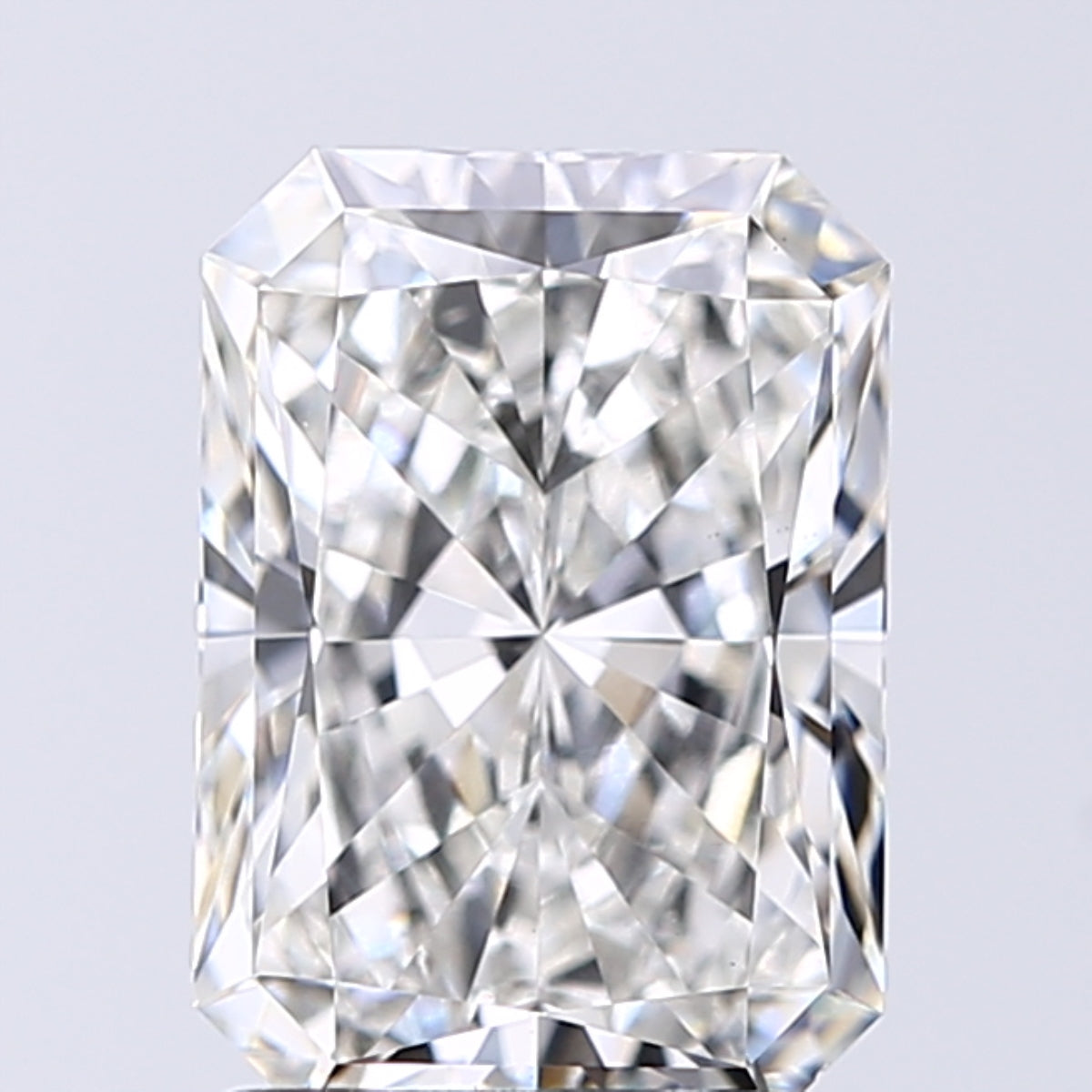 Lab-Grown 2.01 Carat Radiant Cut Diamond color G Clarity VS1, precious stones, engagement diamonds