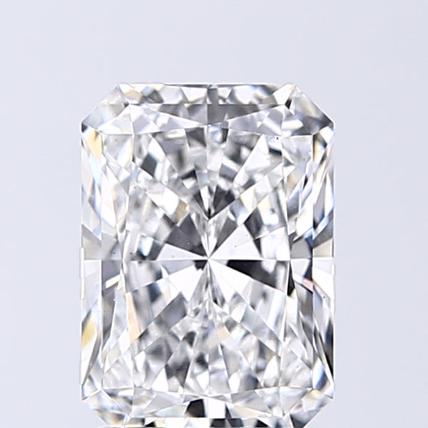 Lab-Grown 2.01 Carat Radiant Cut Diamond color E Clarity VS2 With GIA Certificate, precious stones, engagement diamonds