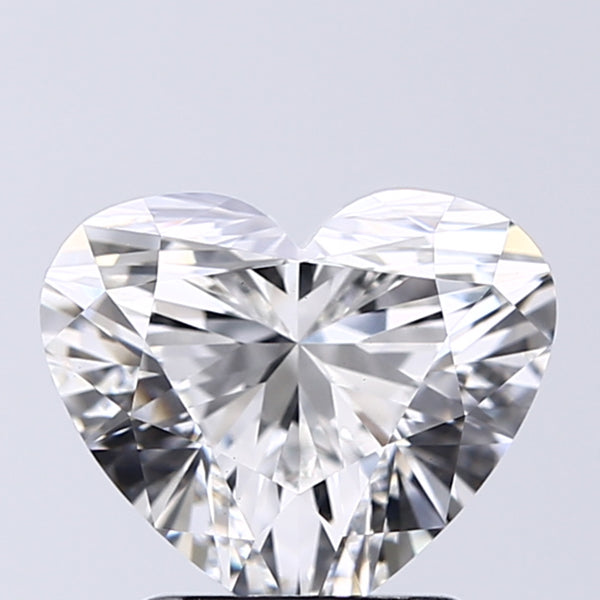 Lab-Grown 2.01 Carat Heart Shape Diamond color G Clarity VVS2 With GIA Certificate, precious stones, engagement diamonds