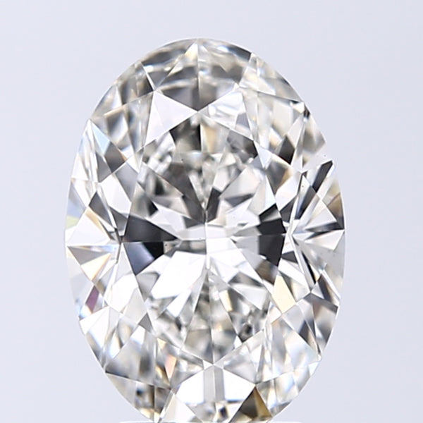 Lab-Grown 2.70 Carat Oval Shape Diamond color G Clarity VS1, precious stones, engagement diamonds