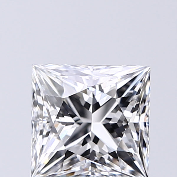 Lab-Grown 1.00 Carat Princess Cut Diamond color D Clarity VS1, precious stones, engagement diamonds