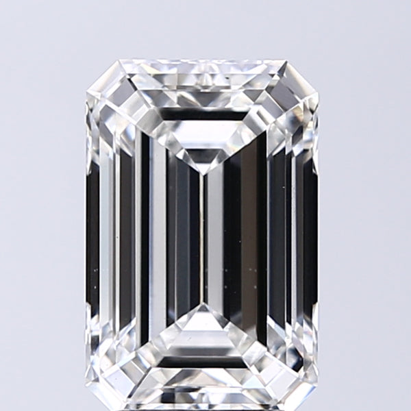 Lab-Grown 3.02 Carat Emerald Cut Diamond color G Clarity VS2 With GIA Certificate, precious stones, engagement diamonds