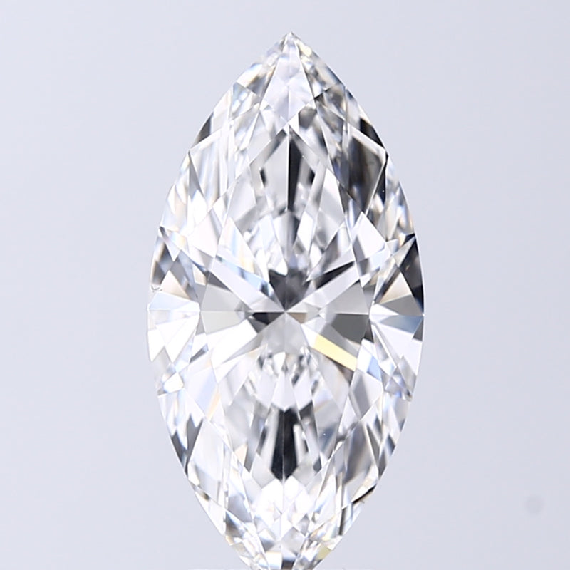 Lab-Grown 3.01 Carat Marquis Shape Diamond color E Clarity VS1 With GIA Certificate, precious stones, engagement diamonds