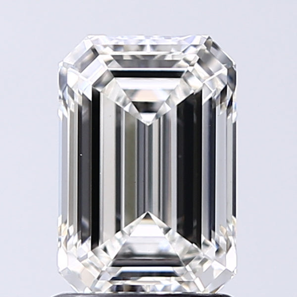 Lab-Grown 1.55 Carat Emerald Cut Diamond color G Clarity VS1 With GIA Certificate, precious stones, engagement diamonds